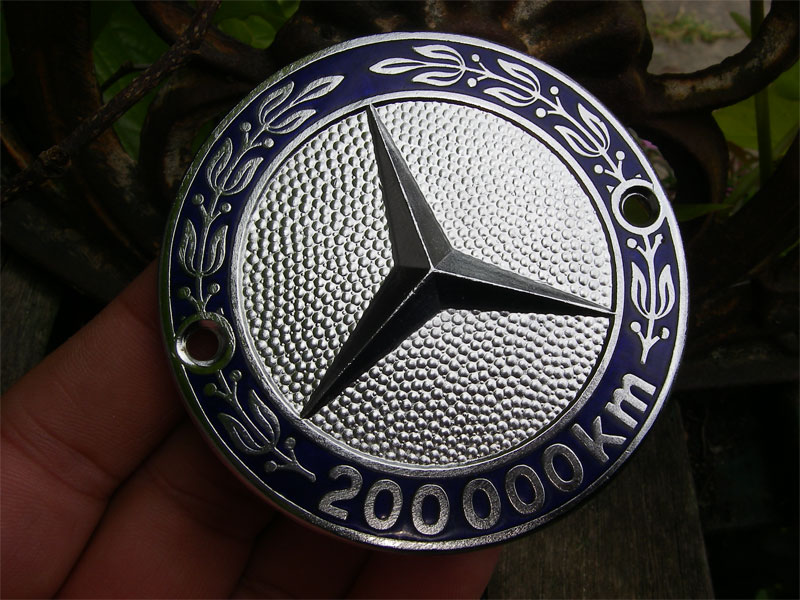 Mercedes benz grille badge #3