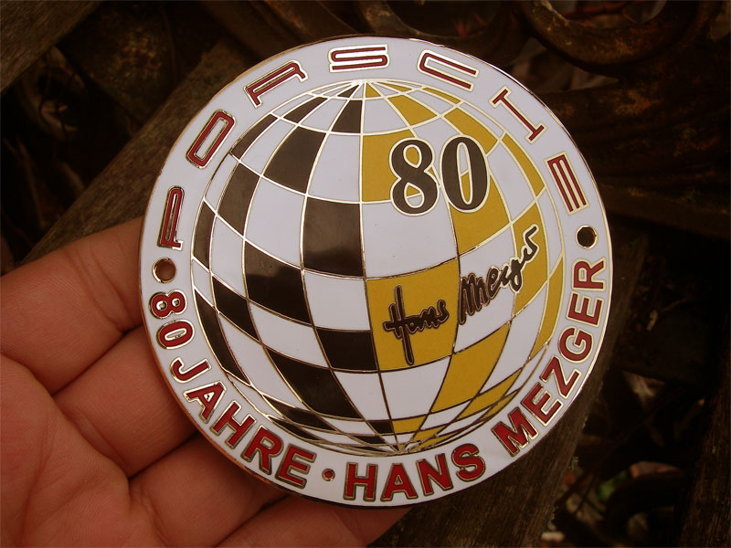 Porsche 917 935 Tag F1 Hans Mezger Badge RARE on PopScreen